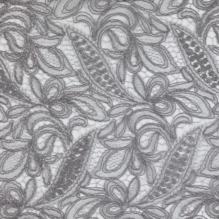 Specialty Ornamental Silver Lace tablecloth